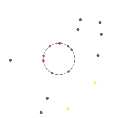 fireflies desynchronizing phase with constant frequencies