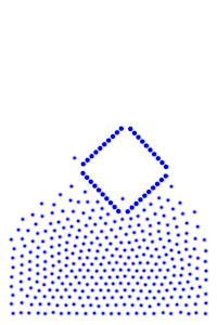 floating box in water